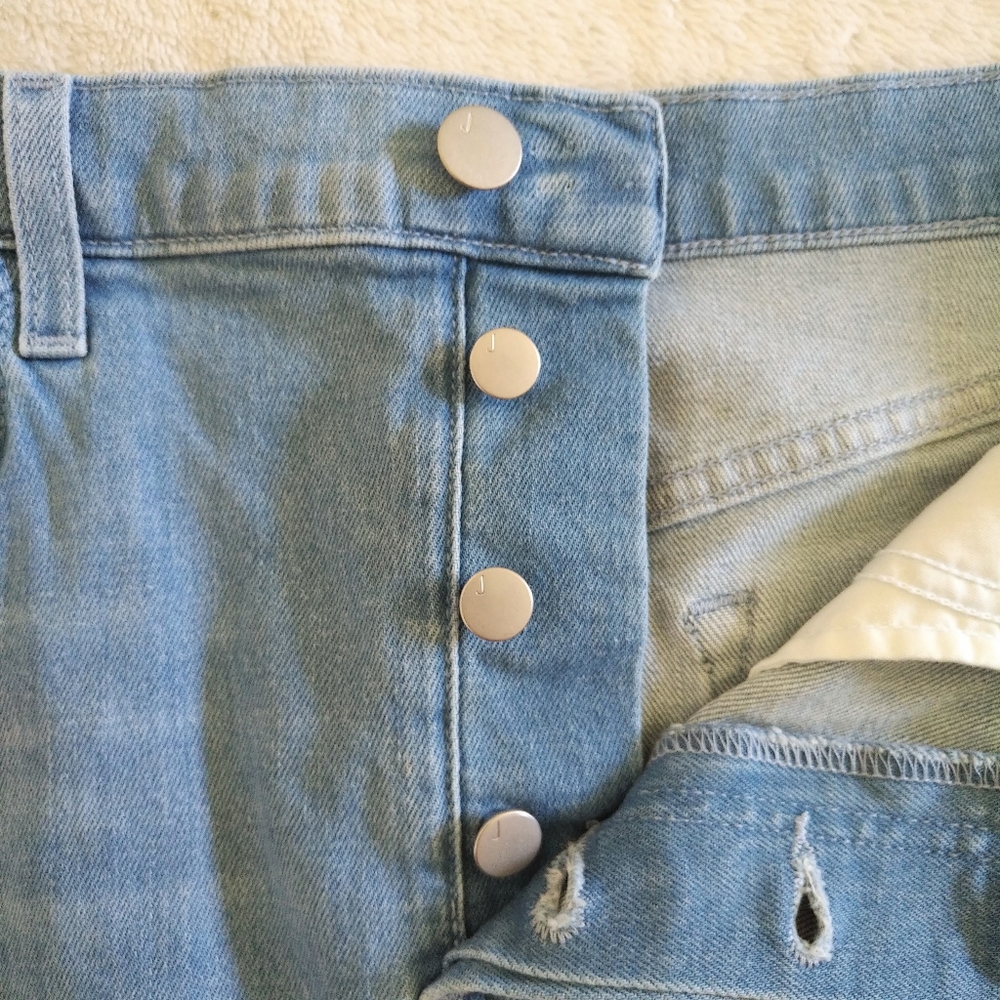 J Brand "Bonny" Raw Hem Mini Skirt - NWT - Picture 6 of 16